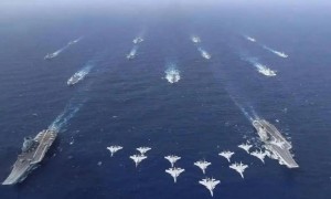 日韩加入，多国在南海军演，中国针锋相对，轰6K已部署南海岛礁