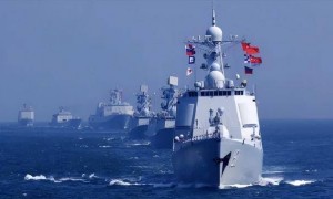 美间谍船的绝密侦察，被中方一举“捣毁”，台渔民拍下现场一幕