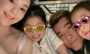 郭富城被二女儿打扮成“郭姑娘”！画面不忍直视
